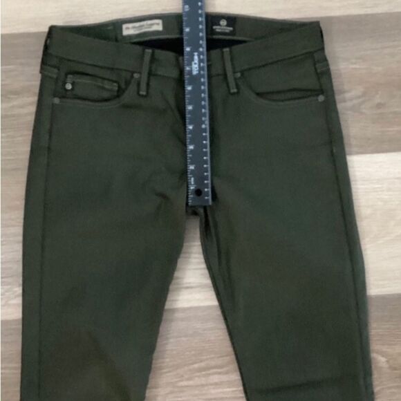 AG Jeans Women’s Size 26 Color Green Adriano Goldschmied Extremely Skinny - Picture 5 of 8